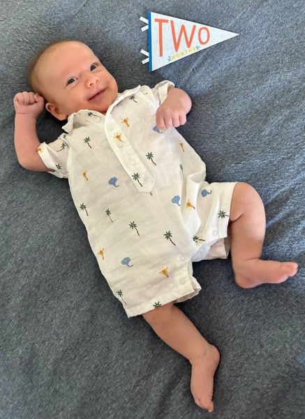 Eli's healthy baby: Beau